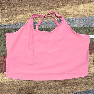 Old Navy Pink Halter Crop Top